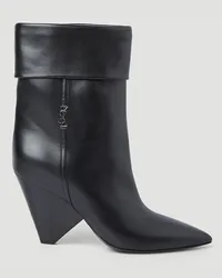 Saint Laurent Niki Monogram Boots Black