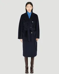 Max Mara Madame 101801 Coat Navy