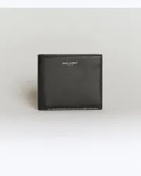 Saint Laurent Logo Embossed Bi Black