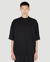 Jil Sander Mock Neck T Black