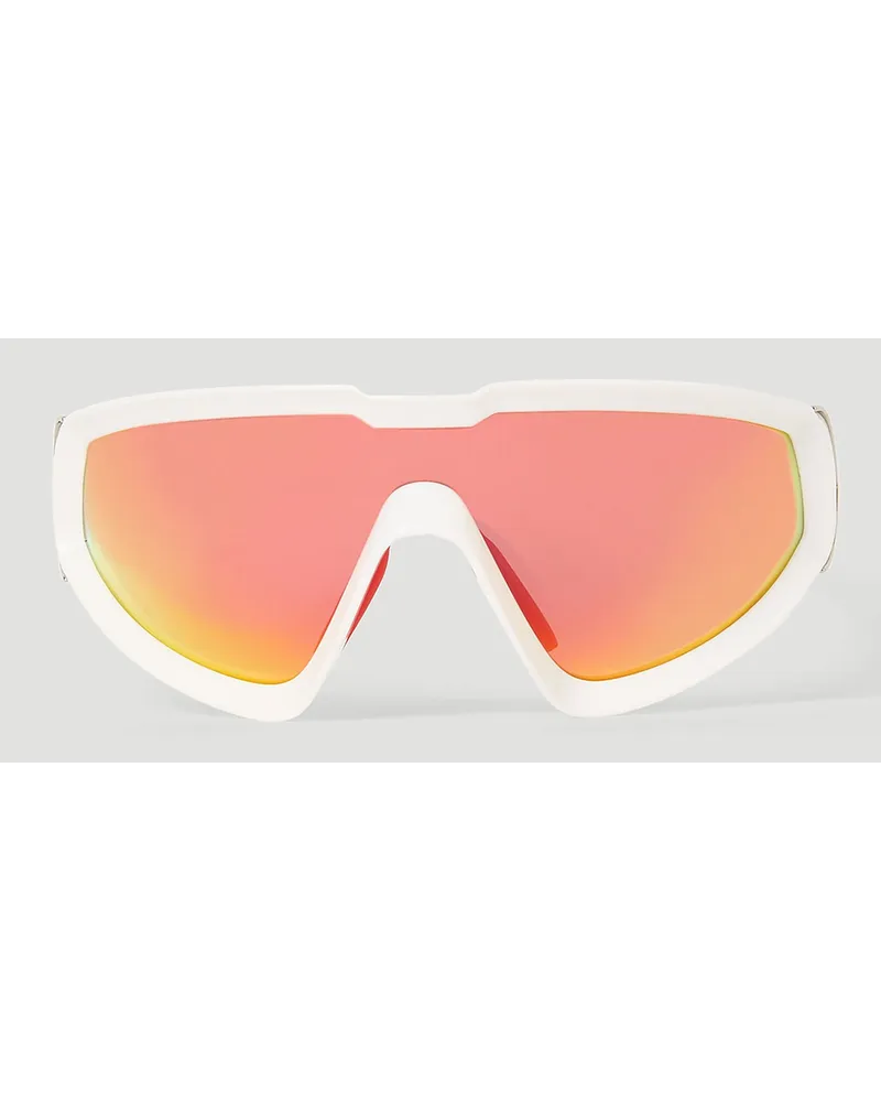 Moncler Wrapid Shield Sunglasses Orange