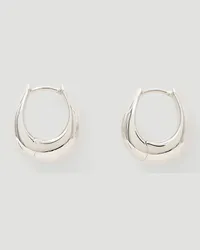 Tom Wood Ice Hoop Small Earrings Silver