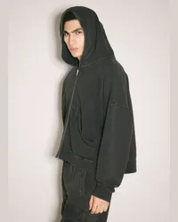 Entire Studios Eternal Zip Hooded Sweatshirt Black