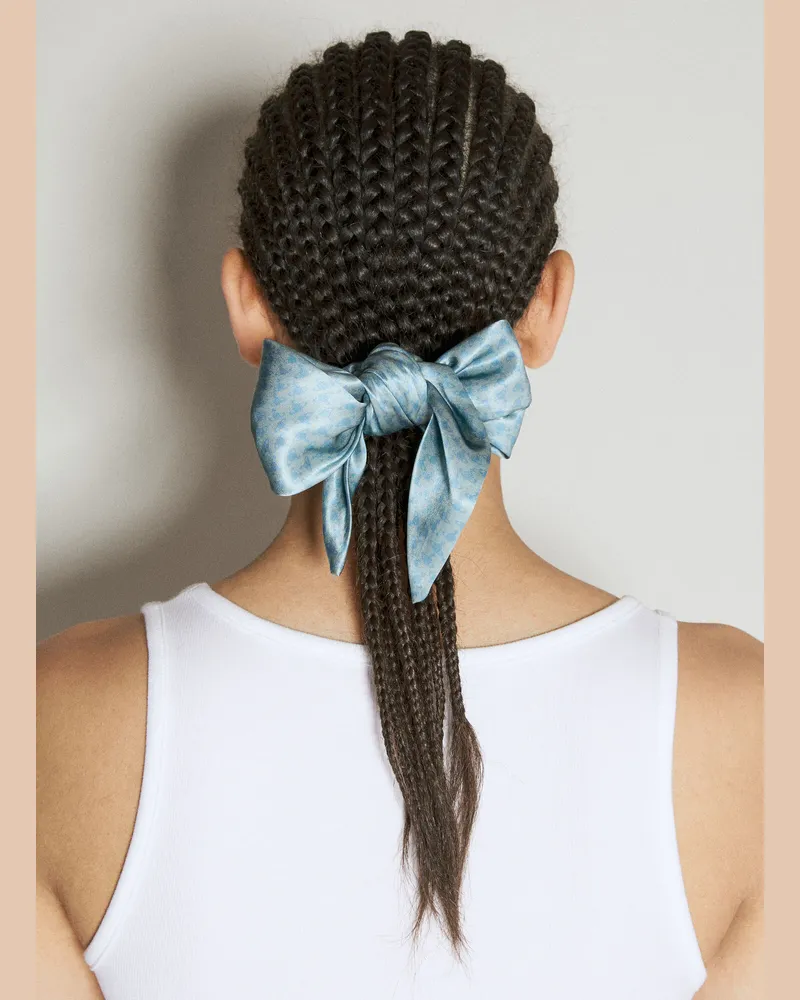 Vivienne Westwood Hilma Orb Scrunchie Blue