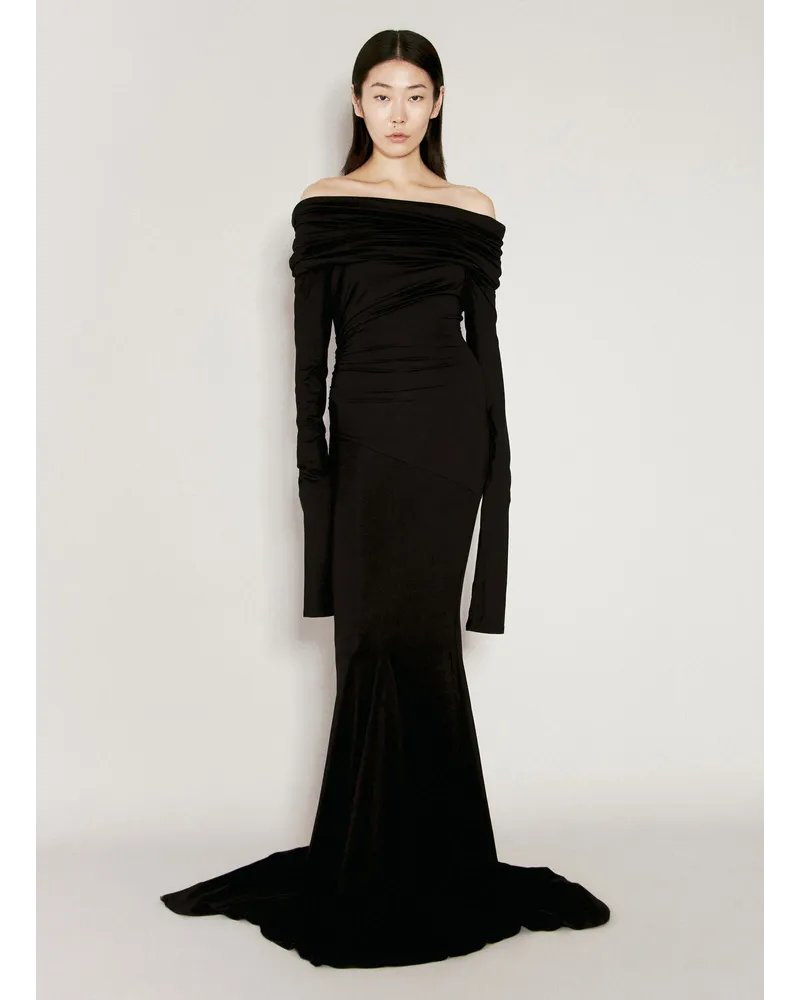 Entire Studios Bound Maxi Dress Black