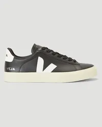 VEJA Campo Chromefree Leather Sneakers Black