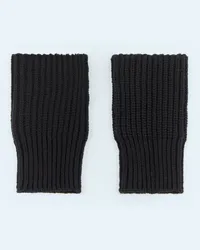 Dries van Noten Wool Cuffs Black