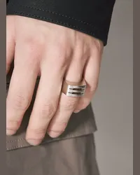 Rick Owens Grill Ring Silver