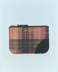 Comme des Garçons Lenticular Tartan Pouch Multicolour