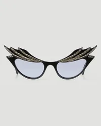 Gucci Hollywood Forever Cat Eye Sunglasses Black