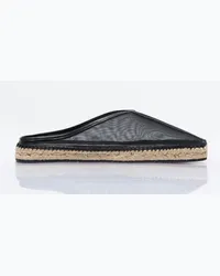 Totême The Espadrille Slippers Black