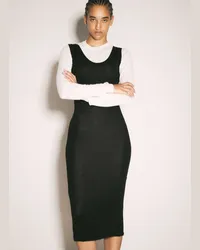 Marni Layered Maxi Dress Black