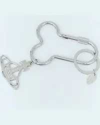 Vivienne Westwood Penis Carabiner Keyring Silver