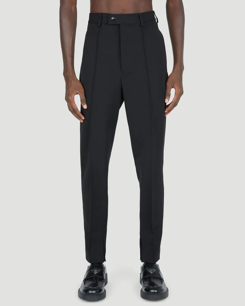 Prada Gabardine Pants Black