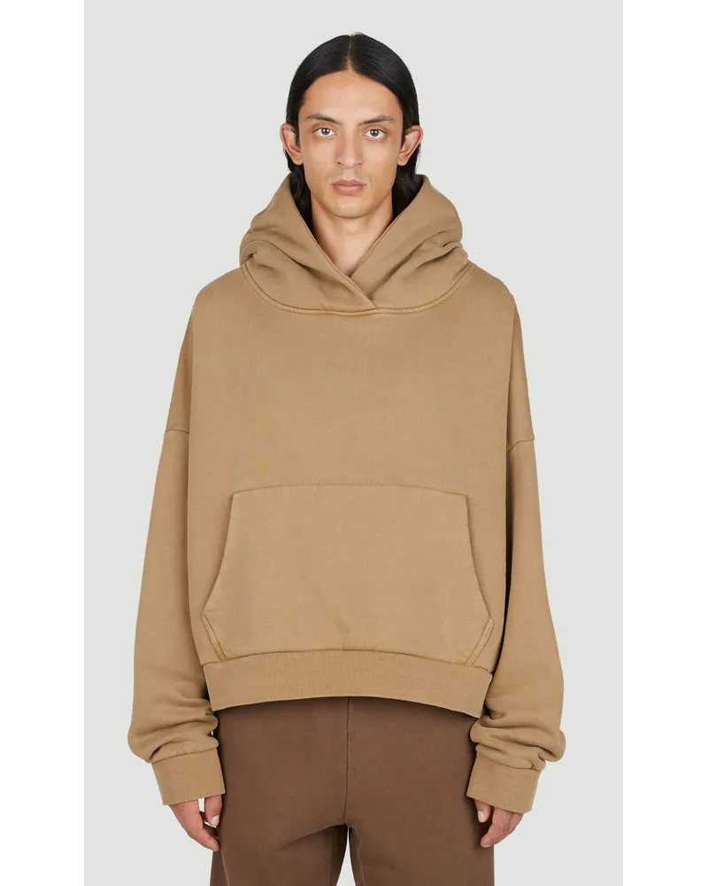 Entire Studios Heavy Hooded Sweatshirt Brown