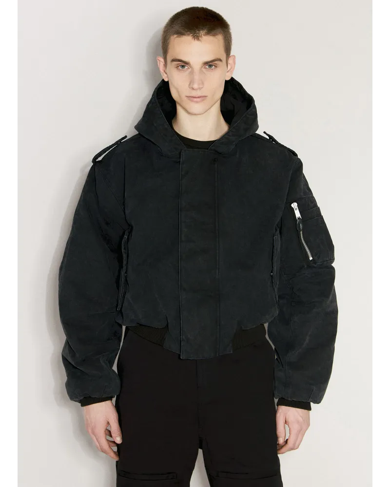 Entire Studios W2 Bomber Jacket Black