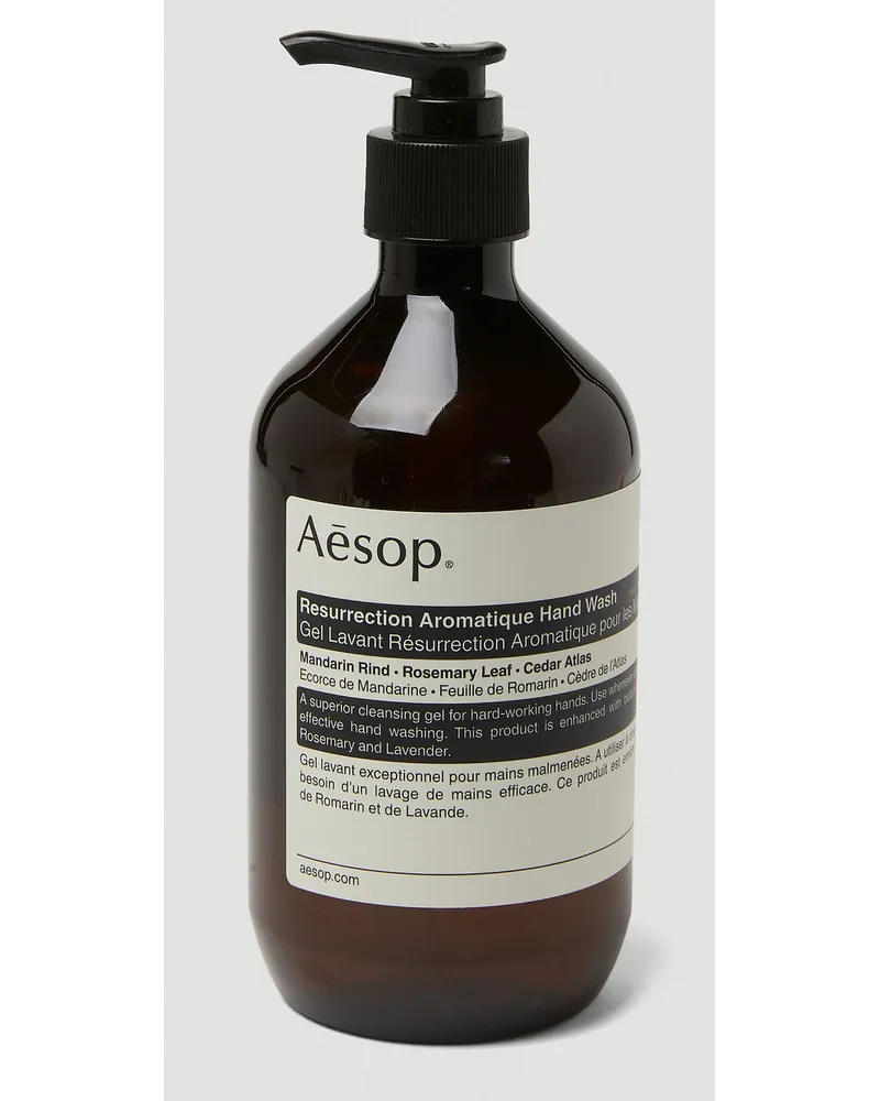 Aesop Resurrection Aromatique Hand Wash Brown