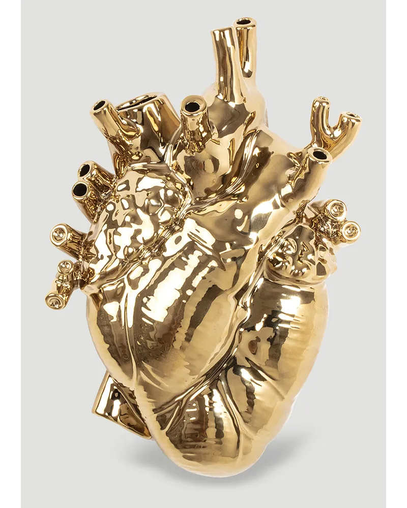 Seletti Love In Bloom Vase Gold