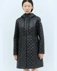 Moncler Bagnac Long Coat Black