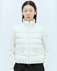 Moncler Padded Zip White