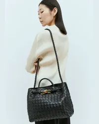 Bottega Veneta Medium Andiamo Handbag Black