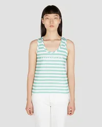 Moncler triped Tank Top Green