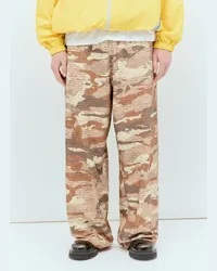 Acne Studios Print Track Pants Brown