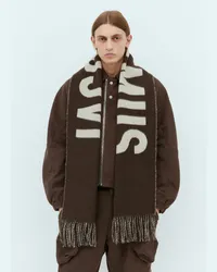 Jacquemus L'echarpe  Scarf Brown