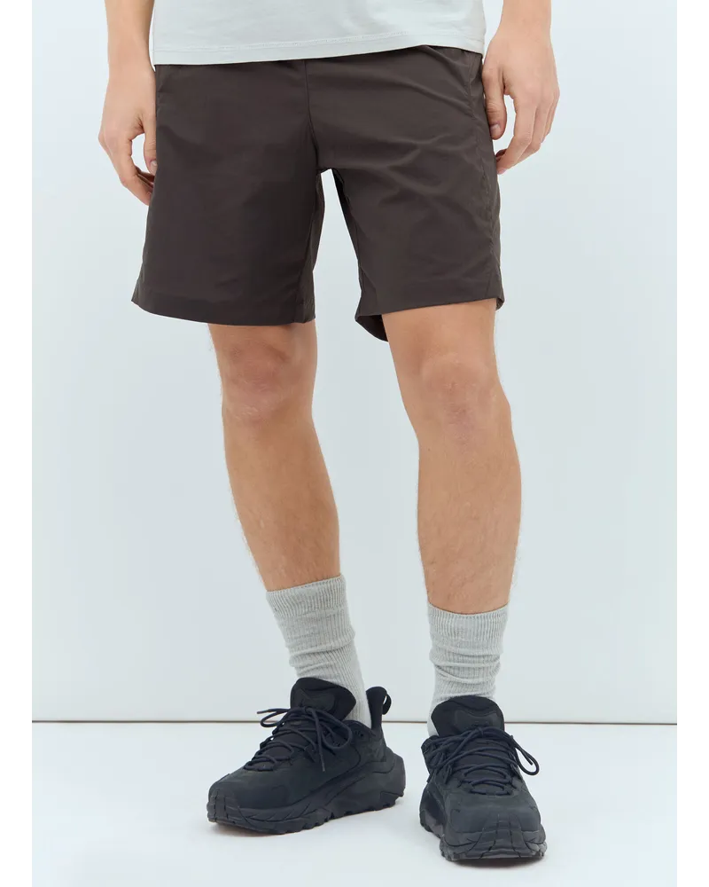 AFFXWRKS Flex Track Shorts Brown