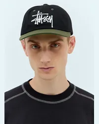 Stüssy Big Basic Vintage Baseball Cap Black