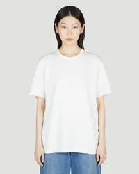 Saint Laurent Tonal Logo T White