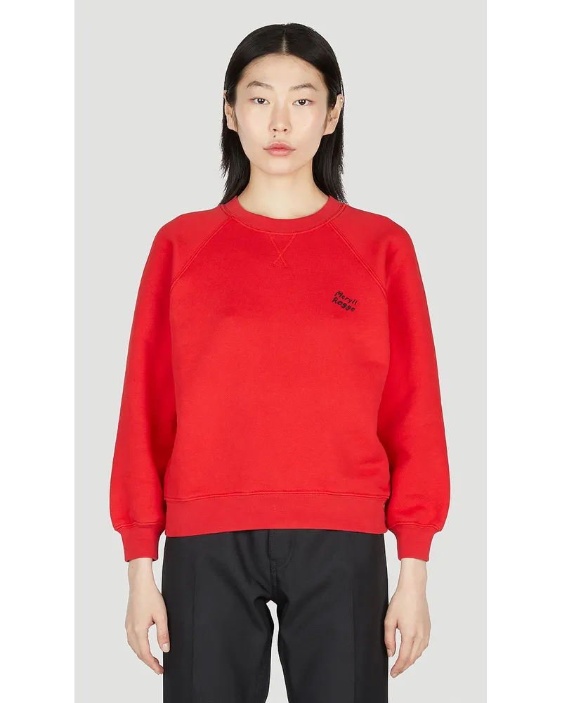 Meryll Rogge Shrunken Sweatshirt Red