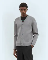 Gucci Wool Knit Cardigan Grey