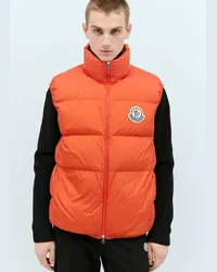 Moncler Almaz Down Gilet Orange