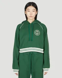 Gucci Interlocking G Tracksuit Hooded Sweatshirt Green