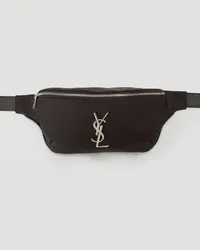 Saint Laurent Cassandre Classic Belt Bag Black