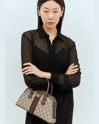 Gucci Ophidia Small Handbag Beige