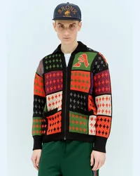 AWAKE NY Stadium Zip Cardigan Multicolour