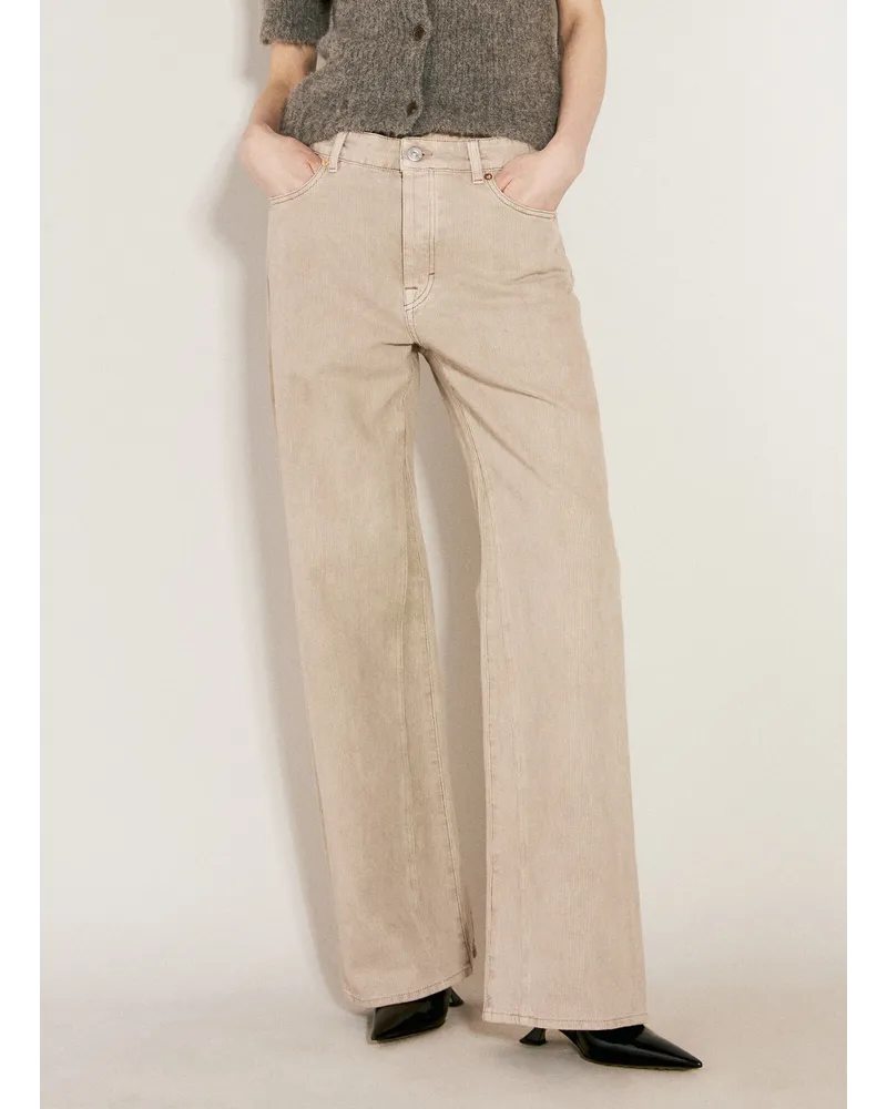 Our Legacy Treble Cut Jeans Beige