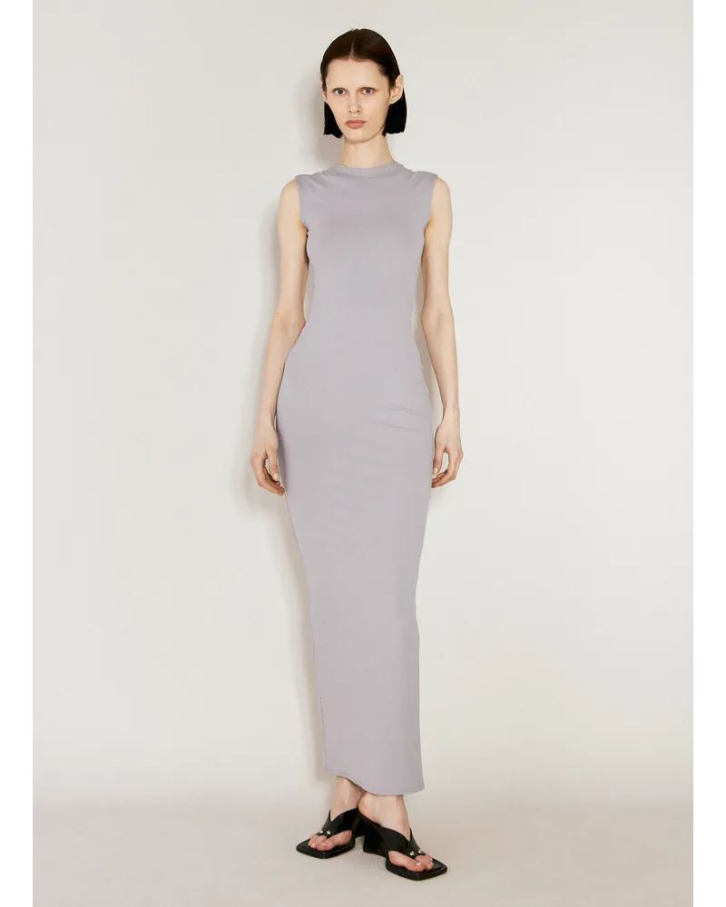 Entire Studios Sleeveless Maxi Dress Grey