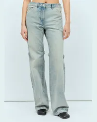 Courrèges Sailor Baggy Jeans Blue