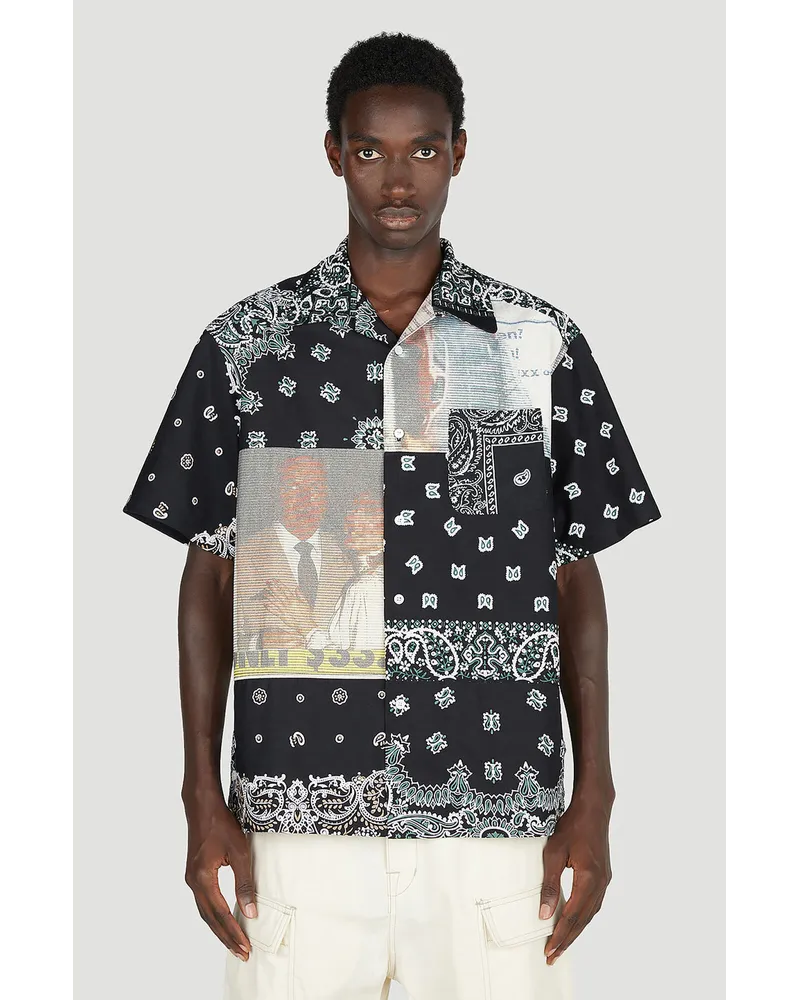 Children Of The Discordance Yagi Graphic Print Shirt Black