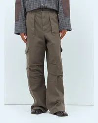 Acne Studios Twill Cargo Pants Khaki