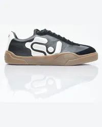 Eytys Santos Leather Sneakers Black