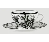 Set Of Two Herbarium Cup With Saucers