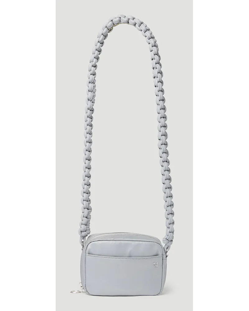 KARA Cobra Camera Shoulder Bag Silver