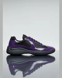 Prada America's Cup Sneakers Purple