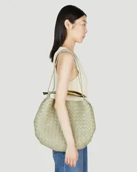 Bottega Veneta Sardine Handbag Beige