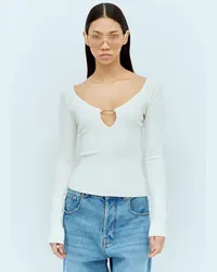 Jacquemus Le Haut Pralù Top White