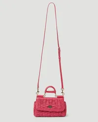 Dolce & Gabbana Small Sicily Handbag Pink